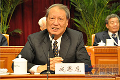 原全国人大副委员长 成思危 教授(图)